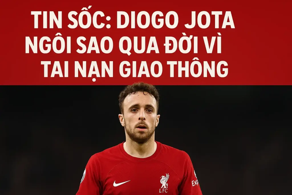 Tin sốc: Diogo Jota - Ngôi sao qua đời vì tai nạn giao thông