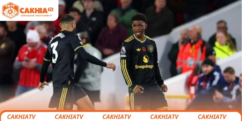 Amad Diallo là cầu thủ trẻ chưa có cơ hội thể hiện bản thân trước trận đấu